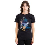 Star Trek Men's Feline Galaxy T-Shirt, Black | Size: Medium Star Trek Black M