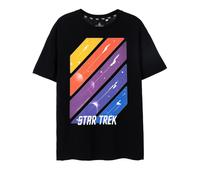 Star Trek Men's Short Sleeved T-Shirt (Mens Black) in Black | Size: 2XL Star Trek Black 2XL