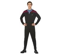 Star Trek Men's Voyager Command Uniform Costume Set in Black | Size: Medium Star Trek Black M