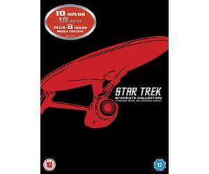 STAR TREK MOVIES DVD BOXSET COMPLETE COLLECTION PART 1 2 3 4 5 6 7 8 9 10 FILMS