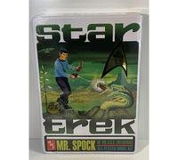 Star Trek Mr Spock 6 Inch Tall with Serpent and Base Plastic Model Kit AMT624