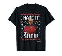 Star Trek Next Gen Make It Snow Ugly X-Mas Sweater T-Shirt T-Shirt