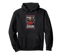 Star Trek Next Generation Make It Snow Christmas Pullover Hoodie