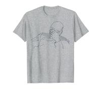 Star Trek Next Generation Picard Face Palm T-Shirt, Men, Heather Grey, Large
