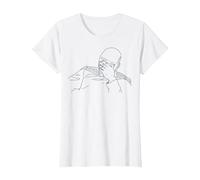 Star Trek Next Generation Picard Face Palm T-Shirt, Women, White, X-Large