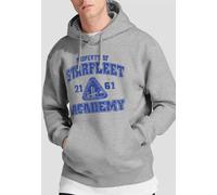 Star Trek Old School Hoodie, Athletic Heather in Grey | Size: Medium Star Trek Grey M
