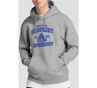 Star Trek Old School Hoodie, Athletic Heather in Grey | Size: XL Star Trek Grey XL