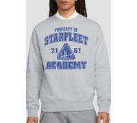 Star Trek Old School Sweatshirt, Athletic Heather in Grey | Size: 2XL Star Trek Grey 2XL