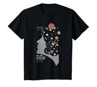 Star Trek Original Series Edge of Forever Graphic Tee T-Shirt, Youth, Black, Small
