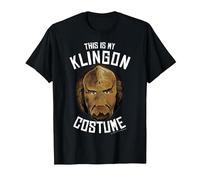 Star Trek Original Series Klingon Costume T-Shirt, Men, Black, 4X-Large