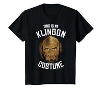 Star Trek Original Series Klingon Costume T-Shirt, Youth, Black, Small