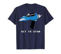 Star Trek Original Series Pixel Phaser Set To Stun T-Shirt T-Shirt