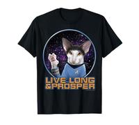 Star Trek Original Series Spock Cat Prosper Graphic T-Shirt T-Shirt