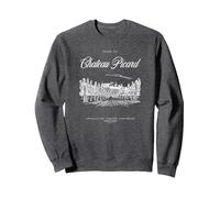 Star Trek: Picard Chateau Picard Sweatshirt, Adult Unisex, Dark Heather Grey, X-Large