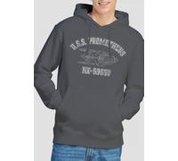 Star Trek Prometheus Athletic Hoddie, Charcoal Star Trek Charcoal M