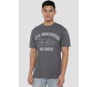 Star Trek Prometheus Athletic Unisex T-Shirt, Charcoal | Size: 3XL Star Trek Charcoal 3XL