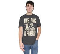 Star Trek Prosper Unisex T Shirt, Charcoal, Medium