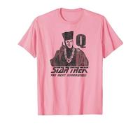 Star Trek Q Point T-Shirt, Men, Pink, X-Large