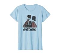 Star Trek Q Point T-Shirt, Women, Baby Blue, Large