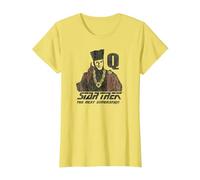 Star Trek Q Point T-Shirt, Women, Lemon Yellow, Medium