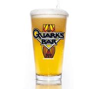 STAR TREK Quark's Bar Printed Pint Glass - Officially Licensed, Premium Quality, Handcrafted Glassware, 16 oz. Beer Glass - Collectible Gift for Series Lovers, Birthdays, & Special Occasions