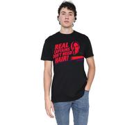 Star Trek Real Captain Unisex T Shirt, Black, XXX-Large