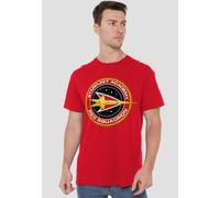 Star Trek Red Squadron T-Shirt, Red | Size: Large Star Trek Red L