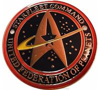 Star Trek Series Starfleet Command United Federation of Planets Pin