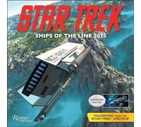 Star Trek Ships of the Line 2025 Wall Calendar by Cbs 9780789344939 | Brand New