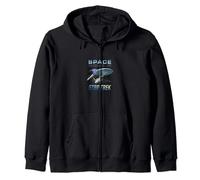 Star Trek Space The Final Frontier U.S.S. Enterprise Zip Hoodie