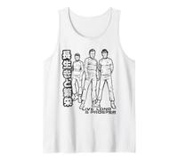 Star Trek Spock Kirk Bones Kanji Stance Tank Top