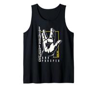 Star Trek Spock Live Long and Prosper Hand Tank Top