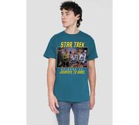 Star Trek St Original Journey To Babel T-Shirt, Slate in Grey | Size: Large Star Trek Grey L