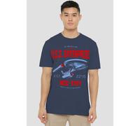 Star Trek Stardate 2245-Adult Heather, Navy | Size: Large Star Trek Navy L