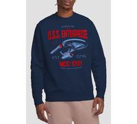 Star Trek Stardate 2245 Sweatshirt, Navy | Size: Large Star Trek Navy L