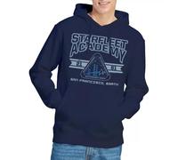 Star Trek Starfleet Academy Earth Unisex Hoodie, Navy, Large