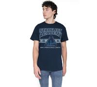 Star Trek Starfleet Academy Earth Unisex T Shirt, Navy, Medium