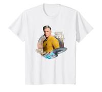 Star Trek Strange New Worlds Captain Pike T-Shirt, Youth, White, 2T