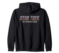 Star Trek The Animated Series Retro Logo Zip Hoodie