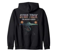 Star Trek The Animated Series USS Enterprise Zip Hoodie