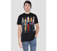 Star Trek The Captains T Shirt, Black Star Trek Black 4XL