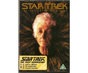 STAR TREK - THE COLLECTOR'S EDITION - TNG 11 - LOUD AS A WHISPER, THE SCHIZIOD MAN, UNNATURAL SELECTION - NEW & FACTORY SEALED - VERY HARD TO COME BY SEALED - RARE