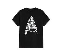 Star Trek - The Fleet - T-Shirt - black - XL - 100% Cotton XL