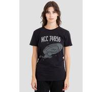 Star Trek The Intrepid Class T-Shirt, Black Star Trek Black M