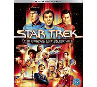 Star Trek: The Movies 1-6 Blu-ray (2022) William Shatner, Nimoy (DIR) cert 12