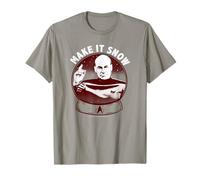 Star Trek: The Next Generation Captain Picard Make It Snow T-Shirt