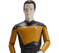 BANDAI Star Trek Figure Lieutenant Commander Data | 5'' Data Star Trek The Next Generation Action Figure | Star Trek TNG Toy Articulated Figure | Star Trek Gifts And Star Trek Merchandise