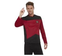 Star Trek The Next Generation Command Uniform Men Licensed Fancy Dress Costume