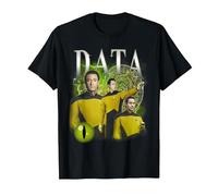 Star Trek: The Next Generation Data Heartthrob T-Shirt, Men, Black, Medium