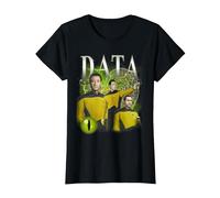 Star Trek: The Next Generation Data Heartthrob T-Shirt, Women, Black, Small